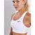 NIKE Swoosh Non Padded Sports Bra – White – Women’s – Size: Medium – SIZE Medium