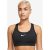 NIKE Swoosh Medium Support Bra – Black/White – XS – SIZE Extra Small