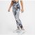 One Cropped Sports Leggings in Floral Print – SIZE