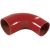 Samco Xtreme 90 Degree Reducing Elbow – 80mm to 76mm Red, Red