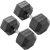 York 40kg Commercial Rubber Hex Dumbbells