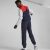 Woven Tracksuit with High Neck Track Top – SIZE