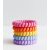 5 Pack Multicoloured Matte Spiral Hair Bands New Look – SIZE One size