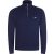 Lacoste Navy Zippered Stand-Up Collar Cotton Sweatshirt – Size XL – SIZE XL