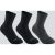 Kids’ High Sports Socks Rs 500 Tri-pack – Black/grey