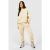 Womens Petite New York Embroidered Tracksuit – Beige – L, Beige