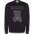 Moschino Black/Black Teddy Bear Sweatshirt – Size L – SIZE L