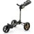 PowaKaddy DLX-Lite FF Push Cart Golf Trolley – Gunmetal/Yellow