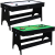 Walker & Simpson 2 in 1 Air Hockey & Pool Combo Desk in Black