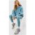 Womens Dsgn Studio Outsized Hoodie And Legging Tracksuit – Blue – Xs, Blue