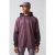 Mens Purple Lively Heavy Loopback Pretend-Layer Outsized Hoodie, Purple – SIZE L