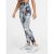 NIKE One Allover Print 7/8 Leggings – Black/Ocean Bliss – Size: Small – SIZE Small