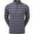 FootJoy Peached Jersey Tonal Stripe Chill-Out Zip Neck Sweater