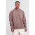 Mens Beige Oversized Official Debossed Sweatshirt, Beige – SIZE S