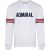 Admiral 1974 White England Sweatshirt