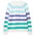 Crew Clothing Womens Bridget Jumper Cream/Blues Stripe 10 – SIZE