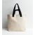 Cream Brooklyn Emblem Large Canvas Tote Bag New Look – SIZE One measurement