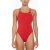 NIKE HydraStrong Solid Spiderback 1-Piece Swimsuit – University Red – 32 – SIZE 32