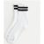 White Ribbed Stripe Tube Socks New Look – SIZE One size