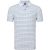 FootJoy Flag Banner Print Knit Collar Golfing Polo Blouse