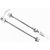 Hope Technology Quick Release Skewers – Silver, Front