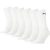 Pack of 6 Pairs of Crew Socks in Cotton Mix – SIZE 35/38 (2.5 to 5);47/49 (12 to 13.5)