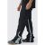 Mens Black Stacked Have compatibility Gusset Jogger, Black – SIZE XS