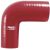 Samco Air & Water 90 Degree Silicone Hose Reducing Elbow – 76mm to 63mm Red, Red