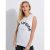 The Upside Muscle Tank – White – XS