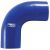 Samco Air & Water 90 Degree Silicone Hose Elbow – 76mm Blue, Blue