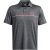 Below Armour Playoff 3.0 Stripe Golfing Polo Blouse