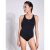 SPEEDO Eco Endurance+ Power Crossback Swimsuit – Black – Size: Large – SIZE Large