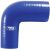 Samco Air & Water 90 Degree Silicone Hose Reducing Elbow – 32mm to 28mm Blue, Blue