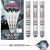 Gary Anderson Silver Star Style 1 80% Tungsten Steel Tip Darts By Unicorn