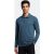 Concealed Button Long Sleeve Polo Shirt – SIZE