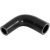 Automotive Plumbing Solutions 90 degree Reducer Elbow Silicone Hose – 76mm > 51mm Bore Black, Black