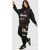 Womens Motorsport Multi Print Sweatshirt Tracksuit – Black – S, Black