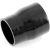 Automotive Plumbing Solutions Straight Length Reducer Hose – 63mm to 51mm Bore in Black, Black