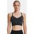 Under Armour Seamless Low Long Heather Sports Bra – Pitch Grey/Black – Size: Extra Large – SIZE Extra Large