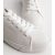 White Leather-Look Lace Up Trainers New Look Vegan – SIZE UK 5