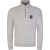 Belstaff Silver-Grey Quarter-Zip Sweatshirt – Size XXL – SIZE XXL