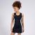 Eclipse Ii Hook And Loop Dress, Black / White