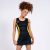 Eclipse Ii Hook And Loop Dress, Black / Gold