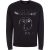 Moschino Black/Black Couture Logo Sweatshirt – Size M – SIZE M