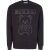 Moschino Black Tonal Teddy Bear Logo Sweatshirt – Size S – SIZE S