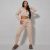 Zip Up Hoodie And Jogger Set In Cream UK Extra Large XL, Nude – SIZE XL