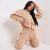 Pocket Component Loungewear Hoodie Jogger Set In Cream Nude UK 16, Nude – SIZE 16