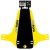 Mucky Nutz Face Fender – Black / Yellow