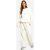 Womens Dsgn Toweling Applique Instantly Leg Jogger – White – Xs, White