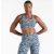 Dare 2b The Fleur East Edit Ladies’s Blue Animal Print The Fleur East Edit Swift II Sports activities Bra, Dimension: XL – SIZE